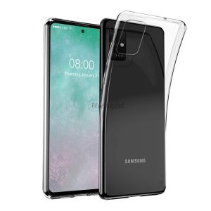 Szilikon telefonvédő (ultravékony) ÁTLÁTSZÓ Samsung Galaxy A03s (SM-A037F)