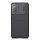 NILLKIN CAMSHIELD PRO műanyag telefonvédő (szilikon keret, közepesen ütésálló, kamera védelem, csíkos minta) FEKETE Samsung Galaxy S22 Plus 5G (SM-S906)
