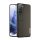 DUX DUCIS FINO szilikon telefonvédő (műanyag belső, közepesen ütésálló, rács minta) SÖTÉTZÖLD Samsung Galaxy S22 Plus 5G (SM-S906)
