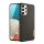 DUX DUCIS FINO szilikon telefonvédő (műanyag belső, közepesen ütésálló, rács minta) SÖTÉTZÖLD Samsung Galaxy A53 (SM-A536) 5G