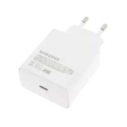   SAMSUNG hálózati töltő Type-C aljzat (65W, PD gyorstöltő) FEHÉR