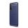 Szilikon telefonvédő (közepesen ütésálló, légpárnás sarok, szálcsiszolt, karbon minta) SÖTÉTKÉK Samsung Galaxy S22 Plus 5G (SM-S906)