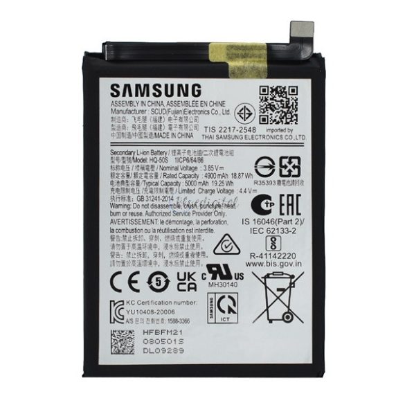 SAMSUNG akku 5000 mAh LI-ION Samsung Galaxy A02s (SM-A025F), Samsung Galaxy A03s (SM-A037F)