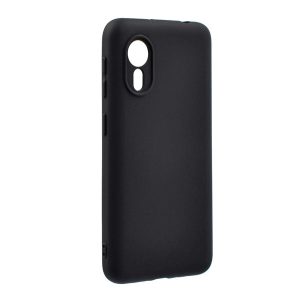 Szilikon telefonvédő (matt) FEKETE Samsung Galaxy Xcover 5 (SM-G525F)