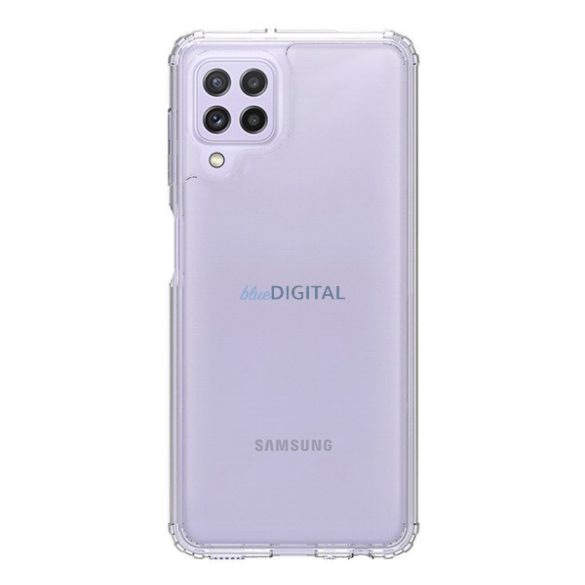 Szilikon telefonvédő (közepesen ütésálló, légpárnás sarok) ÁTLÁTSZÓ Samsung Galaxy A22 4G (SM-A225)