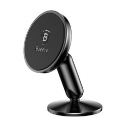   BASEUS BULLET AN ON-BOARD autós tartó (műszerfalra, öntapadó, mágneses, 360°) FEKETE 