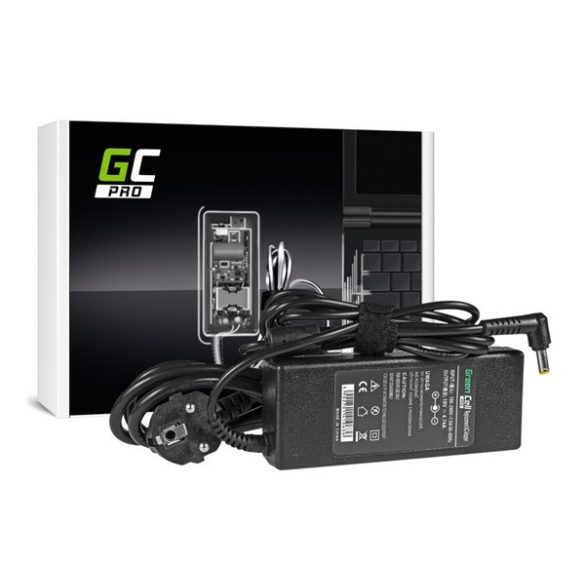 GREEN CELL PRO töltő és AC adapter (19V/4.74A, 90W, Acer Aspire 5733 5749 5749Z 5750 5750G 7750G V3-531 V3-551) FEKETE 