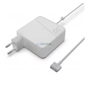 GREEN CELL töltő és AC adapter (16.5V/3.65A, 60W, Apple MacBook Pro Retina 13 A1425 A1502 (2012 - 2015) 16.5V 3) FEHÉR