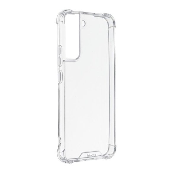 ROAR JELLY ARMOR műanyag telefonvédő (szilikon keret, közepesen ütésálló, légpárnás sarok) ÁTLÁTSZÓ Samsung Galaxy S22 Plus 5G (SM-S906)