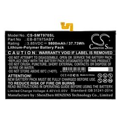   CAMERON SINO Li-Polymer akku (3.85V/9800mAh, Samsung EB-BT975ABY kompatibilis) Samsung Galaxy Tab S7 Plus WIFI (SM-T970), Samsung Galaxy Tab S7 Plus WIFI 5G (SM-T976)