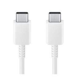   SAMSUNG adatkábel (Type-C - Type-C, 3A, 100W, gyorstöltő, 180cm) FEHÉR