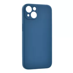 Szilikon telefonvédő (matt) SÖTÉTKÉK Apple iPhone 13