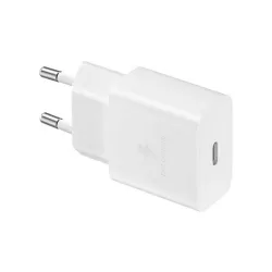   SAMSUNG hálózati töltő Type-C aljzat (15W, PD gyorstöltő) FEHÉR