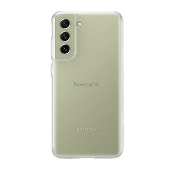 SAMSUNG szilikon telefonvédő (közepesen ütésálló, légpárnás sarok) ÁTLÁTSZÓ Samsung Galaxy S21 FE (SM-G990)