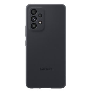 SAMSUNG szilikon telefonvédő FEKETE Samsung Galaxy A53 (SM-A536) 5G
