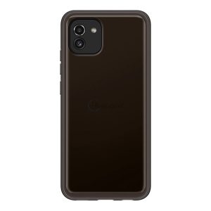 SAMSUNG szilikon telefonvédő FEKETE Samsung Galaxy A03 (SM-A035)