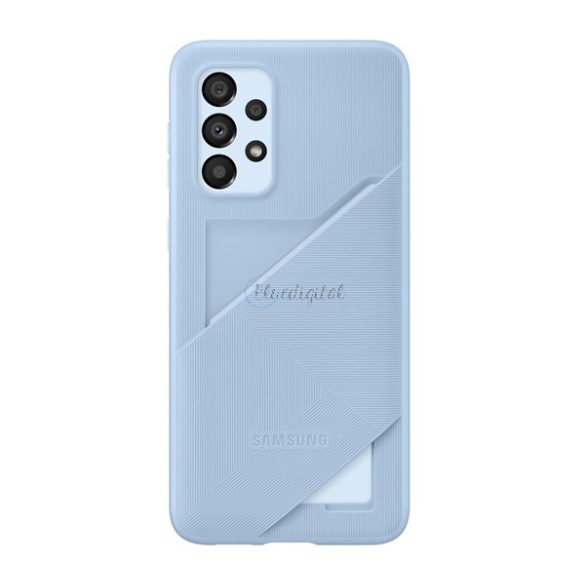 SAMSUNG szilikon telefonvédő (bankkártya tartó) VILÁGOSKÉK Samsung Galaxy A33 5G (SM-A336)