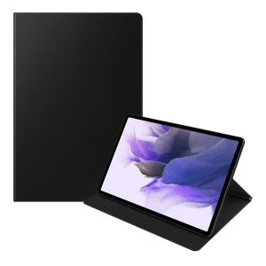 SAMSUNG tok álló (aktív FLIP, oldalra nyíló, átlátszó előlap) FEKETE Samsung Galaxy Tab S8 WIFI (SM-X700), Samsung Galaxy Tab S8 LTE (SM-X706), Samsung Galaxy Tab S7 WIFI (SM-T870), Samsung Galaxy Tab S7 LTE (SM-T875), Samsung Galaxy Tab S