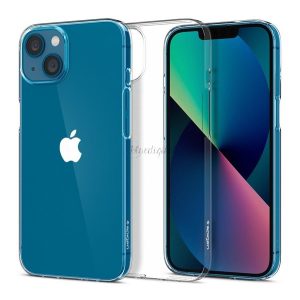 SPIGEN AIRSKIN szilikon telefonvédő (közepesen ütésálló) ÁTLÁTSZÓ Apple iPhone 13 mini