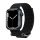 SPIGEN DURAPRO FLEX pótszíj (egyedi méret, textil, állítható) FEKETE Apple Watch Series 5 44mm, Apple Watch Series SE 44mm, Apple Watch Series 6 44mm, Apple Watch Series 7 45mm, Apple Watch Seri