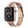 SPIGEN MODERN FIT pótszíj (egyedi méret, kicsi, fém) ROZÉARANY Apple Watch Series SE 40mm, Watch Series SE 2 40mm, Watch Series 9 41mm