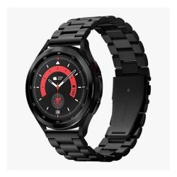   SPIGEN MODERN FIT pótszíj (univerzális, 22mm fém) FEKETE 