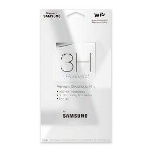 Designed for SAMSUNG képernyővédő fólia (3H, NEM íves) ÁTLÁTSZÓ Samsung Galaxy S21 (SM-G991) 5G