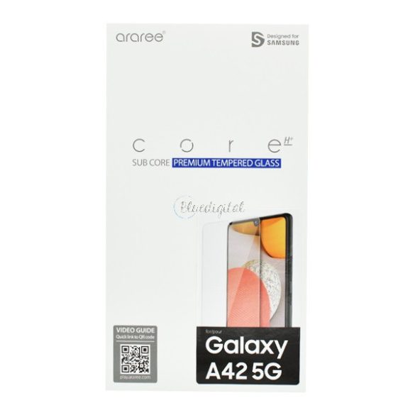 Designed for SAMSUNG képernyővédő üveg (karcálló, 0.33mm, 9H, NEM íves) ÁTLÁTSZÓ Samsung Galaxy A42 5G (SM-A425F)