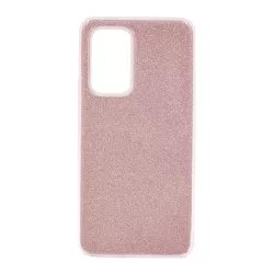   Szilikon telefonvédő (műanyag belső, csillogó hátlap) RÓZSASZÍN Samsung Galaxy A33 5G (SM-A336)