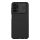 NILLKIN CAMSHIELD műanyag telefonvédő (szilikon keret, közepesen ütésálló, kamera védelem, csíkos) FEKETE Samsung Galaxy A13 4G (SM-A135F / A137F)