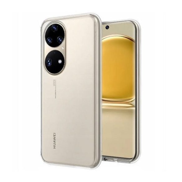 Szilikon telefonvédő (ultravékony) ÁTLÁTSZÓ Huawei P50 Pro