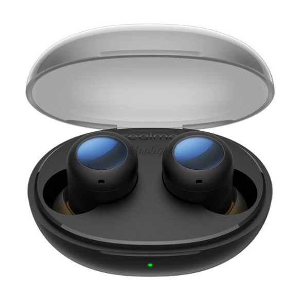 REALME Q2s bluetooth fülhallgató SZTEREO (v5.2, TWS, mikrofon, aktív zajszűrő + töltőtok) FEKETE