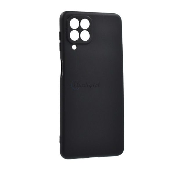Szilikon telefonvédő (matt) FEKETE Samsung Galaxy M53 (SM-M536)