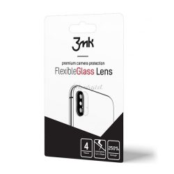   3MK LENS PROTECTION kameravédő üveg 4db (flexibilis, karcálló, ultravékony, 0.2mm, 7H) ÁTLÁTSZÓ Realme C35
