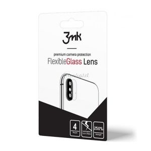 3MK LENS PROTECTION kameravédő üveg 4db (flexibilis, karcálló, ultravékony, 0.2mm, 7H) ÁTLÁTSZÓ Realme C35