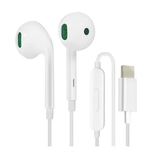 OPPO MH147 fülhallgató SZTEREO (Type-C, mikrofon, felvevő gomb) FEHÉR