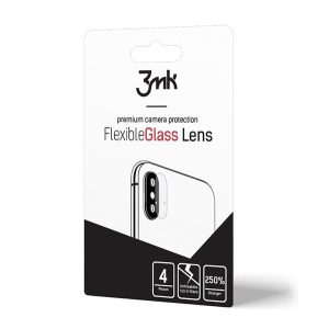 3MK LENS PROTECTION kameravédő üveg 4db (flexibilis, karcálló, ultravékony, 0.2mm, 7H) ÁTLÁTSZÓ Huawei P30 Pro