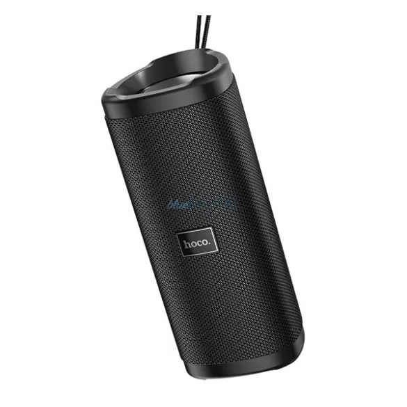 HOCO HC4 bluetooth hordozható hangszóró (v5.0, 1500mAh, kártyaolvasó, AUX kimenet, 5W) FEKETE