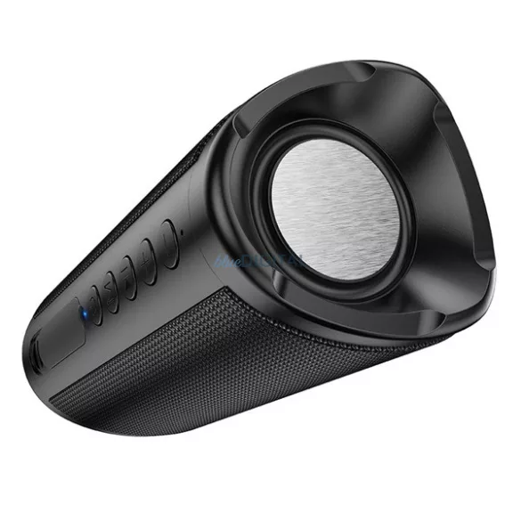 HOCO HC4 bluetooth hordozható hangszóró (v5.0, 1500mAh, kártyaolvasó, AUX kimenet, 5W) FEKETE