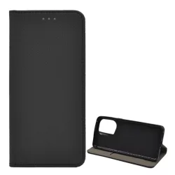   Tok álló, bőr hatású (FLIP, oldalra nyíló, asztali tartó funkció, rombusz minta) FEKETE Oppo Find X5 Pro