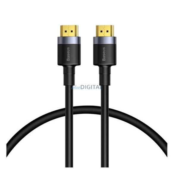 BASEUS CAFULE HDMI kábel (v2.0, 4K, 3D, 60Hz, 100cm) FEKETE/SZÜRKE