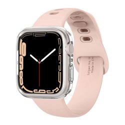   SPIGEN LIQUID CRYSTAL szilikon óra keret (ütésállóság, 061CS24483 utód) ÁTLÁTSZÓ Apple Watch Series 5 40mm, Apple Watch Series 4 40mm, Apple Watch Series 6 40mm, Apple Watch Series SE 40mm, Apple Watch Series 7 41mm