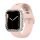 SPIGEN LIQUID CRYSTAL szilikon óra keret (ütésállóság, 061CS24483 utód) ÁTLÁTSZÓ Apple Watch Series 5 40mm, Apple Watch Series 4 40mm, Apple Watch Series 6 40mm, Apple Watch Series SE 40mm, Apple Watch Series 7 41mm