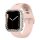 SPIGEN LIQUID CRYSTAL szilikon óra keret (közepesen ütésálló, 061CS24483 utódja) ÁTLÁTSZÓ Apple Watch Series 7 41mm, Apple Watch Series 5 40mm, Apple Watch Series 4 40mm, Apple Watch Series