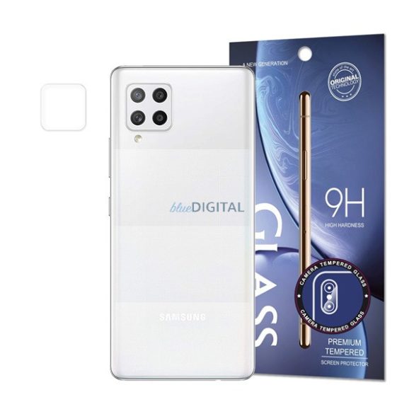 Kameravédő üveg (karcálló, 0.3mm, 9H, NEM íves) ÁTLÁTSZÓ Samsung Galaxy A42 5G (SM-A425F), Samsung Galaxy A12 (SM-A125F / SM-A127F)