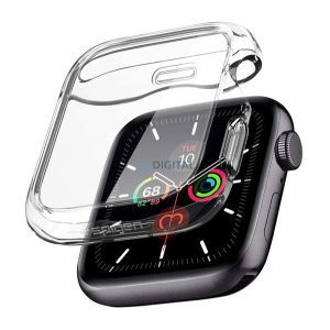 SPIGEN ULTRA HYBRID műanyag óra keret (ütésállóság) ÁTLÁTSZÓ Apple Watch Series SE 44mm, Watch Series SE 2 44mm, Watch Series 6 44mm