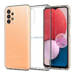 SPIGEN LIQUID CRYSTAL szilikon telefonvédő (közepesen ütésálló, légpárnás sarok) ÁTLÁTSZÓ Samsung Galaxy A13 4G (SM-A135F / A137F)