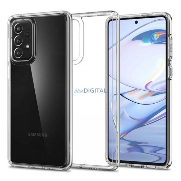 SPIGEN ULTRA HYBRID műanyag telefonvédő (közepesen ütésálló, szilikon légpárnás keret) ÁTLÁTSZÓ Samsung Galaxy A53 (SM-A536) 5G