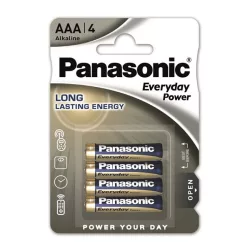   PANASONIC EVERYDAY POWER szupertartós elem (AAA, LR03EPS, 1.5V, alkáli) 4db/csomag