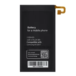   Akku 2350mAh LI-ION (EB-BA320ABE kompatibilis) Samsung Galaxy A3 (2017) SM-A320F